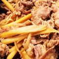 ななみん ママ★★'s cooksnap of when they made 牛肉とゴボウのしぐれ煮.