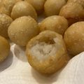 梅里うめこ's cooksnap of when they made 里芋揚げ団子♪.