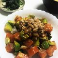 ♡♡紫♡♡'s cooksnap of when they made サーモンとアボカド丼.