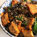 Kaonohi's cooksnap of when they made 厚揚げとナスのごま甘辛炒め.