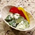 2michi's cooksnap of when they made ☆きゅうりのカッテージチーズ和え☆.