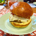 ぱちぱちの日's cooksnap of when they made ふわふわパテのとろけるハンバーガー♡簡単.