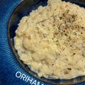 ORIHAM's cooksnap of when they made きのことチーズのリゾット.