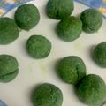 まみたん先生's cooksnap of when they made レンジ１分！おから★きな粉ココア抹茶団子.