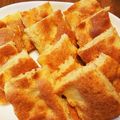 クック2J1CXP☆'s cooksnap of when they made ＨＭ★簡単★型なし★リンゴの天板ケーキ.