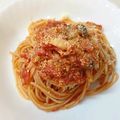 クックYT3MI2☆'s cooksnap of when they made パスタ・トンノ（トマトとツナのパスタ）.