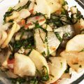 KimiキラMiku's cooksnap of when they made 大根のポン酢と梅和え.