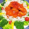 辰夫女子's cooksnap of when they made 白身魚のチリソース.