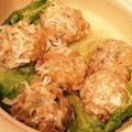 ちびかぁさん's cooksnap of when they made レンジで４分♪包まない花焼売.