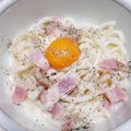 マキティmama⭐'s cooksnap of when they made レンチンで鍋いらず！カルボナーラ風うどん.