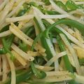 recoreco's cooksnap of when they made 青椒土豆糸（ピーマンじゃが芋炒め）.