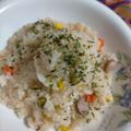 つえちょん's cooksnap of when they made 炊飯器で超簡単☆マヨ風味ピラフ.