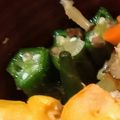 mikiiiiiii's cooksnap of when they made お弁当の緑レンジャー１号（おくら）.