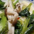 下つ弓張り's cooksnap of when they made 栄養満点◎小松菜とイカのピリ辛中華和え♪.