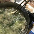 mimimumemo's cooksnap of when they made みぞれdeブリしゃぶ鍋.