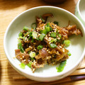 ＊実月＊'s cooksnap of when they made 生姜と椎茸と牛肉のしぐれ煮風.