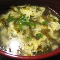 unidapyon's cooksnap of when they made 卵と高菜のスープ.