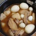 Chiccoちこ's cooksnap of when they made 肉がホロリ！里芋と鶏手羽先の煮物.