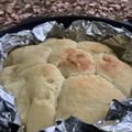 ひで爺ちゃん's cooksnap of when they made アウトドアで喋りながら作る♪パン.