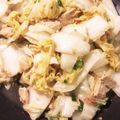 ame-ikuru's cooksnap of when they made あまった白菜で！ツナとサッと煮☆.