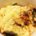 banbonmama's cooksnap of when they made 簡単!(^^)!ネギだけでマヨグラタン♡.