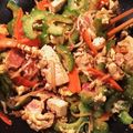 ame-ikuru's cooksnap of when they made ゴーヤ嫌いのゴーヤチャンプルー.