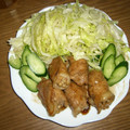 ﾁｺﾏﾏ's cooksnap of when they made 長ネギからこんにちは♪エノキの豚バラ巻き.