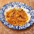 なつき☆ミ's cooksnap of when they made 簡単☆野菜ジュースでトマトソースパスタ.