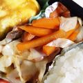 おしえてね's cooksnap of when they made お弁当に♪簡単副菜彩り野菜のおかか和え☆.