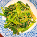 ステルトミチル's cooksnap of when they made めんつゆで簡単ほうれん草のごまあえ.
