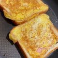 re_m_anna's cooksnap of when they made フライパンでハムたまチーズトースト.