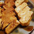 チコリママ's cooksnap of when they made だし醤油で簡単♪だし巻き風たまご焼き.