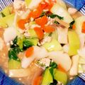 otomo＊'s cooksnap of when they made チンゲン菜のとろ～りひき肉オイスター炒め.