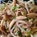 クックXCYSK0☆'s cooksnap of when they made 豚キャベ春雨プルコギ丼.