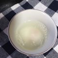 Rionaのおうち飯's cooksnap of when they made レンジで♪簡単温玉♡.