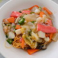 akoreana's cooksnap of when they made 簡単、簡単、万歳→あんかけ皿うどん.