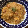 ともさと8888's cooksnap of when they made 海老のトマトクリームパスタ.