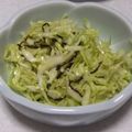 きらり流れ星's cooksnap of when they made 塩昆布キャベツ.