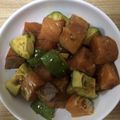 かおり♡♡♡'s cooksnap of when they made サーモンとアボカドのおしゃれユッケ。.