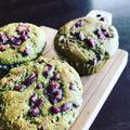 大きな栗の木のした's cooksnap of when they made 抹茶小豆のヴィーガンマフィン.