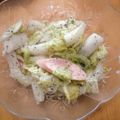 のりこったん's cooksnap of when they made 白菜とお魚ソーセージのサラダ.
