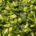 himhima72's cooksnap of when they made 大根葉の冷凍(おにぎり用).