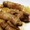 ミカ★ヅキ's cooksnap of when they made *お餅の豚巻き*.