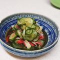 ｶﾆｺ's cooksnap of when they made 小鉢にもう一品☆カニカマ酢の物.