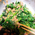 aaimam's cooksnap of when they made ほうれん草の海苔酢和え.