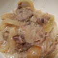 なすきぃ's cooksnap of when they made 超簡単！牛乳多め本格ビーフストロガノフ.
