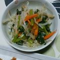 ymd88's cooksnap of when they made もやしと人参と小松菜のナムル風おひたし.