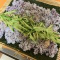 hey-youta's cooksnap of when they made ゆかりご飯でツナマヨ＆きゅうりの巻き寿司.