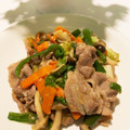 rietles☆'s cooksnap of when they made 豚肉ときのこの味噌炒め.
