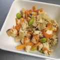 ゅぅBucchi's cooksnap of when they made 人参と枝豆の炒り豆腐.